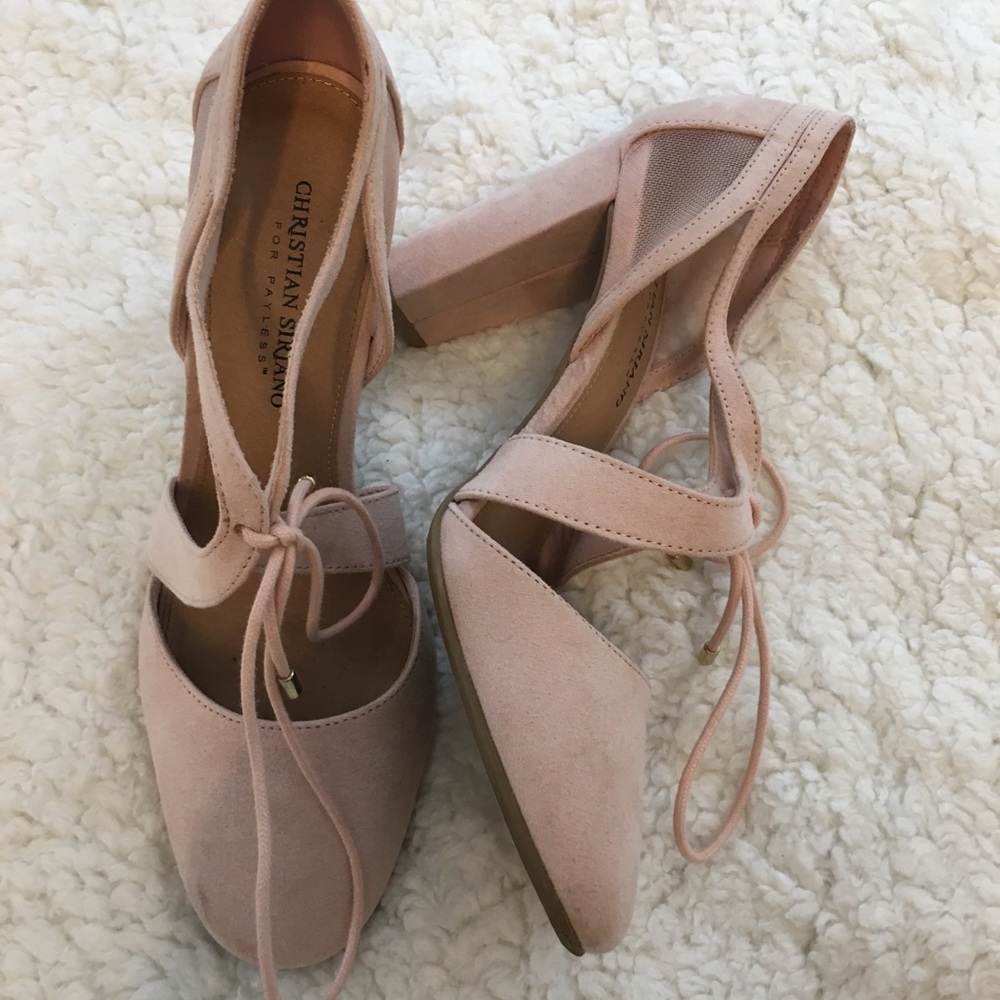 Laced heels